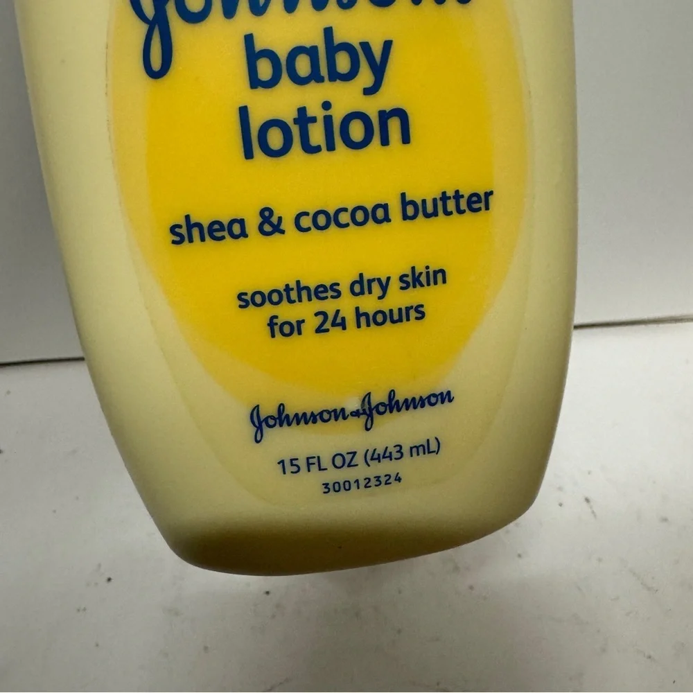 Johnson's Baby Shea & Cocoa Butter Lotion 15 OZ HTF
